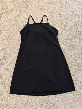 all in motion Black Spaghetti Strap Active Dress